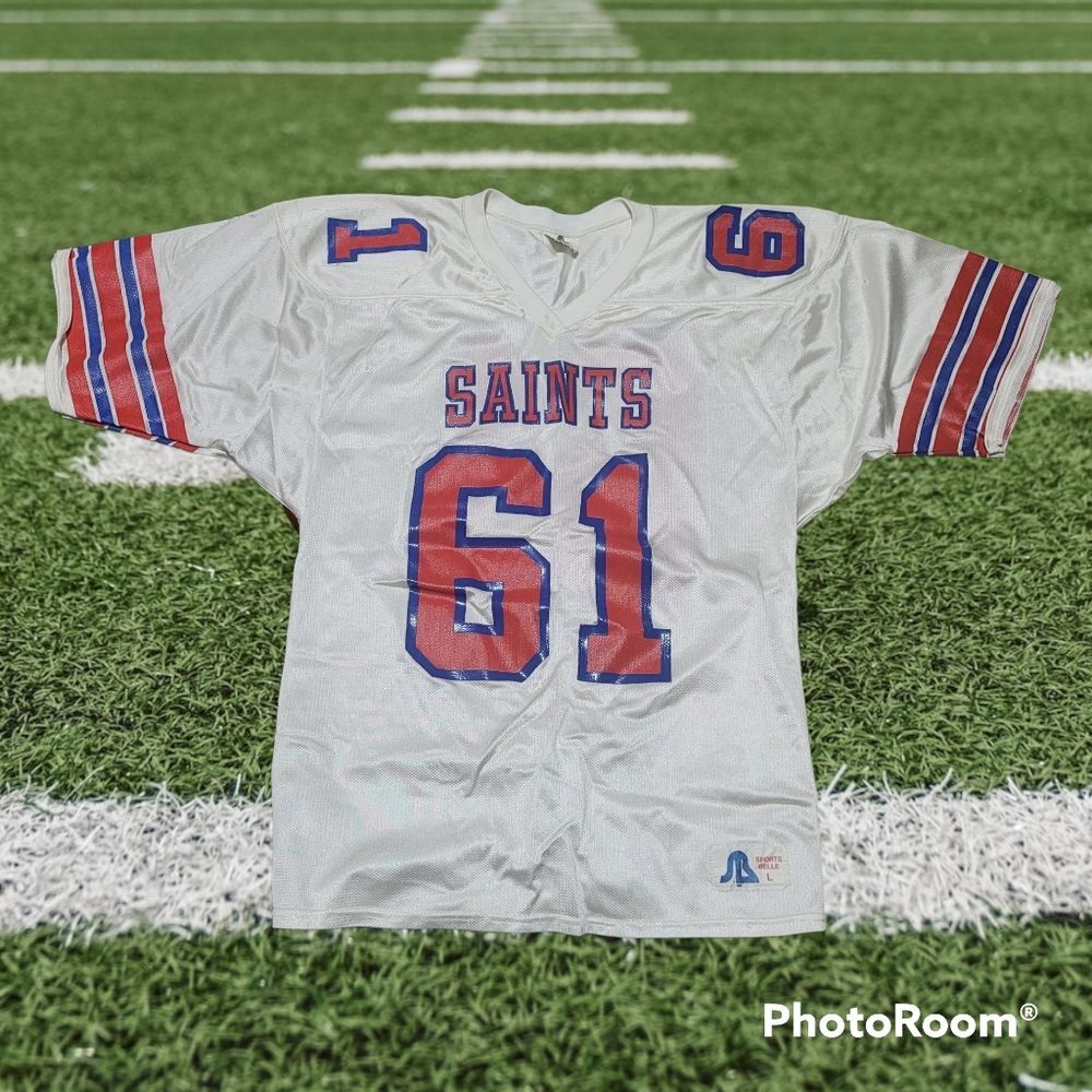 Vintage High School Football Jersey St. Clair Saints